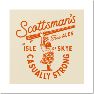 Scottsman's Fine Ales: Isle Of Skye, Scotland Posters and Art